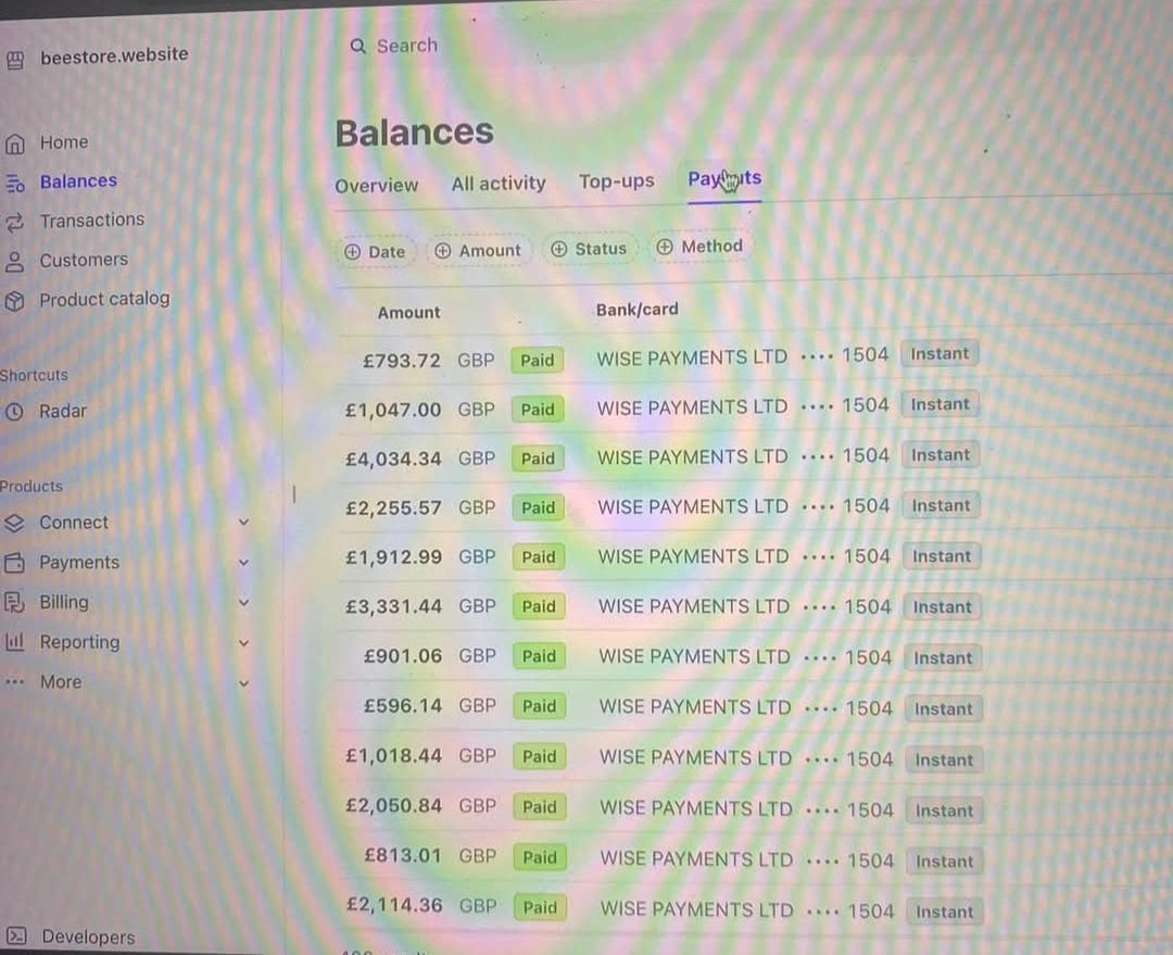 Stripe Uk Business Old Account