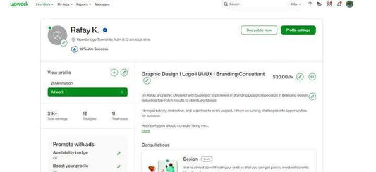 Upwork Freelancer US