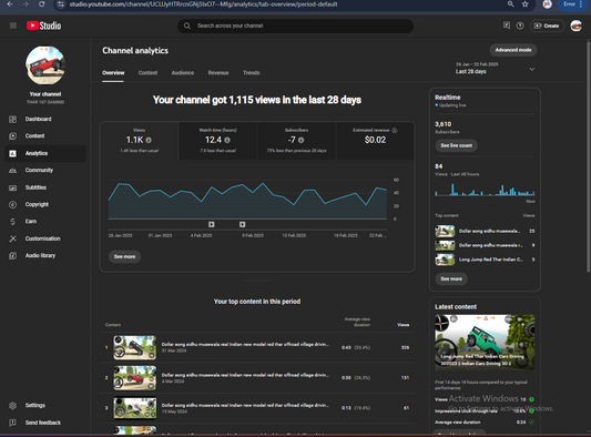 YouTube Channel Gaming