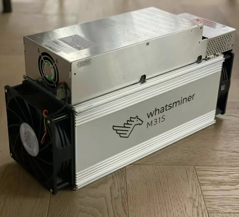 WhatsMiner M31S 76T BTC ASIC Bitcoin Miner Machine, SHA-256, Hashrate of 76Th/s-