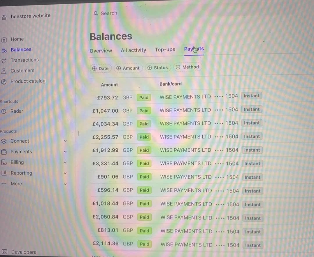 Stripe Uk Business Old Account