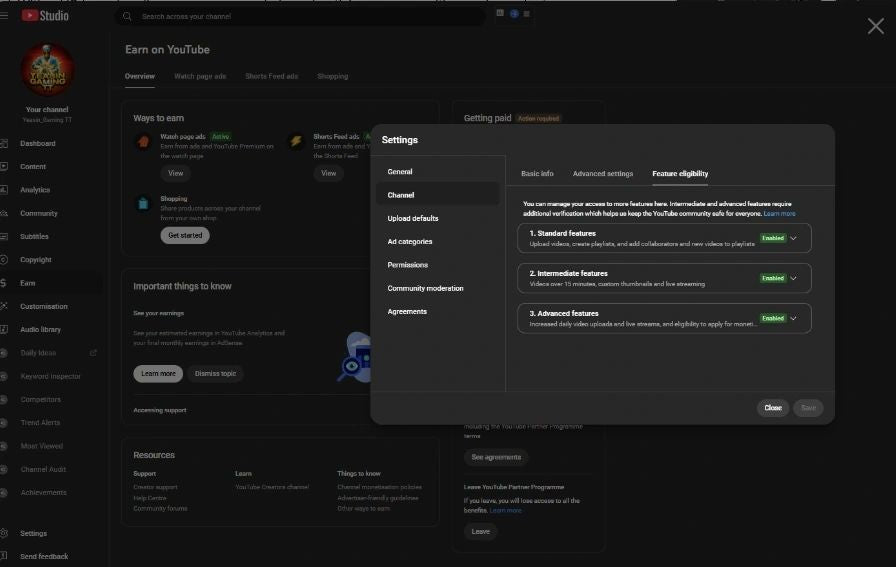Youtube Monetized Channel with 22K Real Subscribers, 1M Views Total @Yeasin_Gaming TT