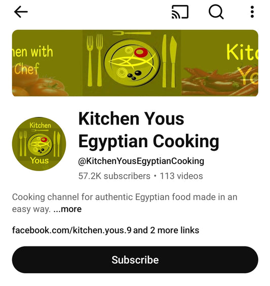 YouTube Food Channel