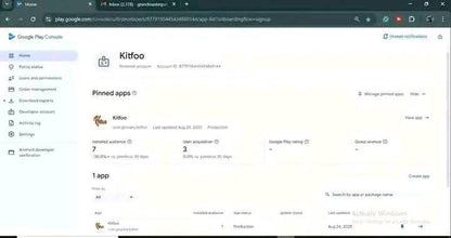 Google Play Console 2022