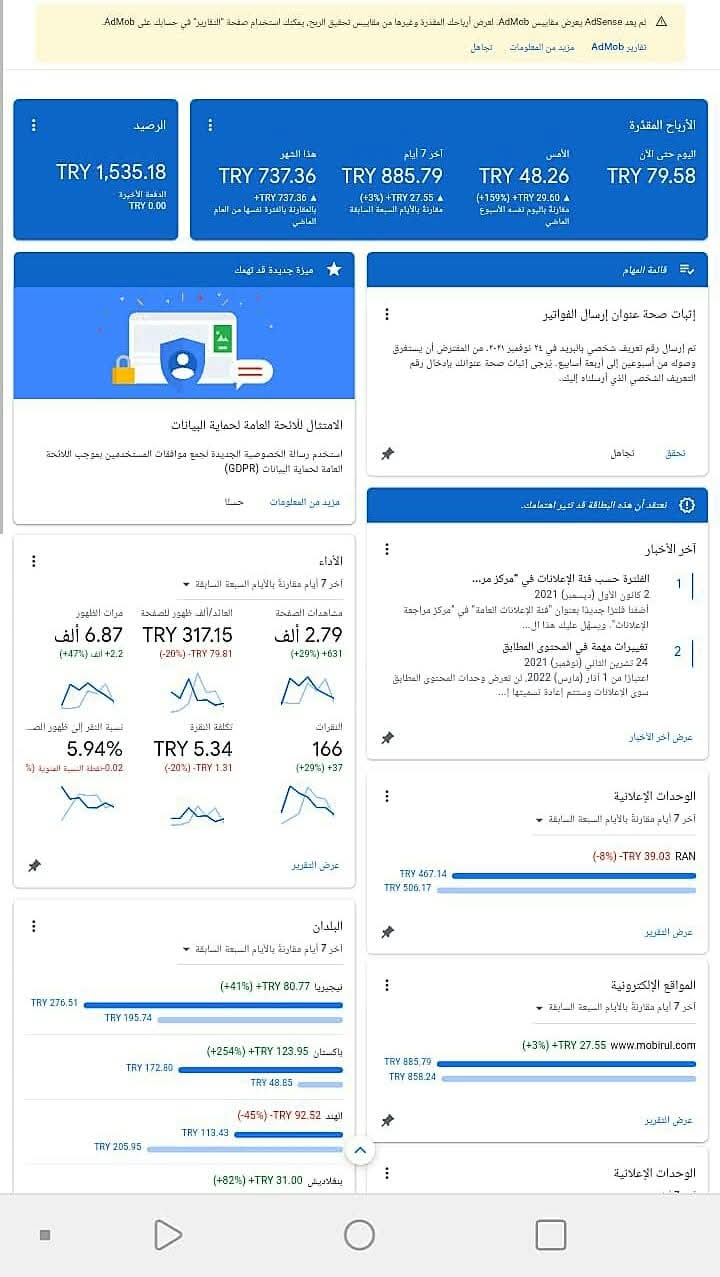 Adsense ( TR ) with domain