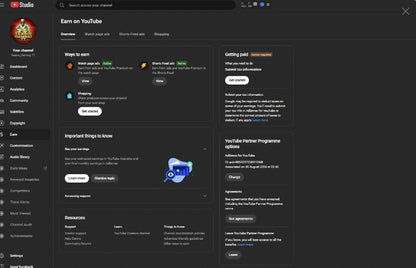 Youtube Monetized Channel with 22K Real Subscribers, 1M Views Total @Yeasin_Gaming TT