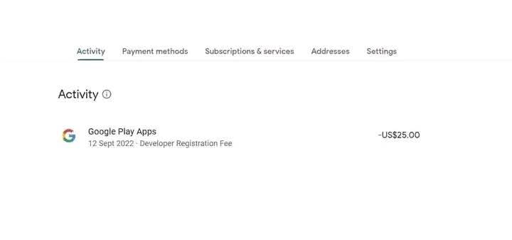 Google Play Console 2022