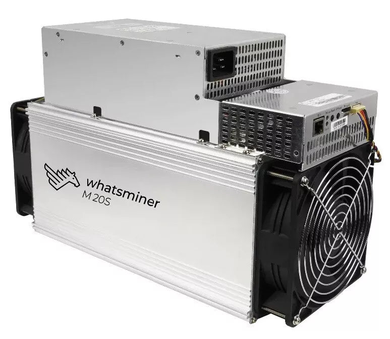 New WhatsMiner M20S 65T 3120W Bitcoin Miner With PSU Mining Machine BTC BCH 75db