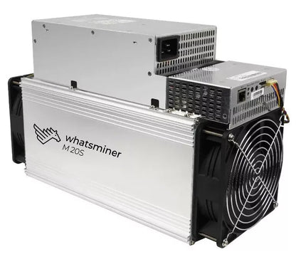 New WhatsMiner M20S 65T 3120W Bitcoin Miner With PSU Mining Machine BTC BCH 75db