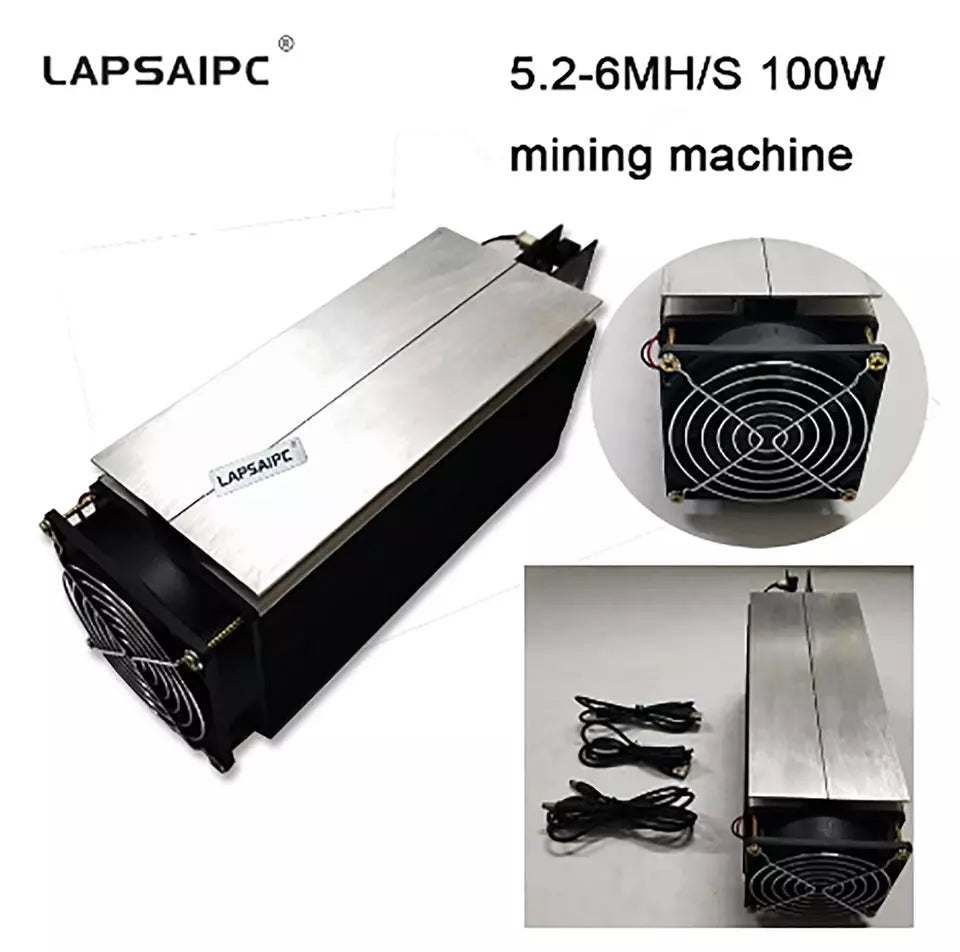 Gridseed blade LTC 5.2-6MH/S 100W Scrypt Miner LTC mining machine with PSU