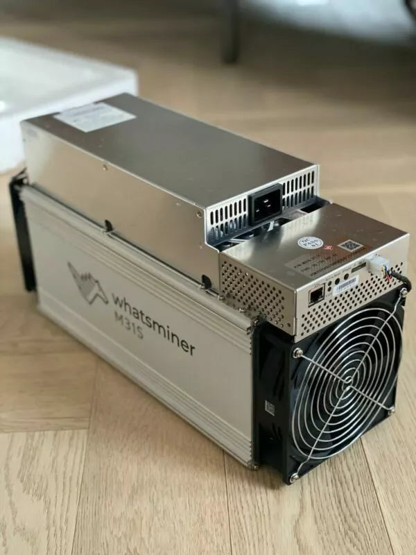 WhatsMiner M31S 76T BTC ASIC Bitcoin Miner Machine, SHA-256, Hashrate of 76Th/s-